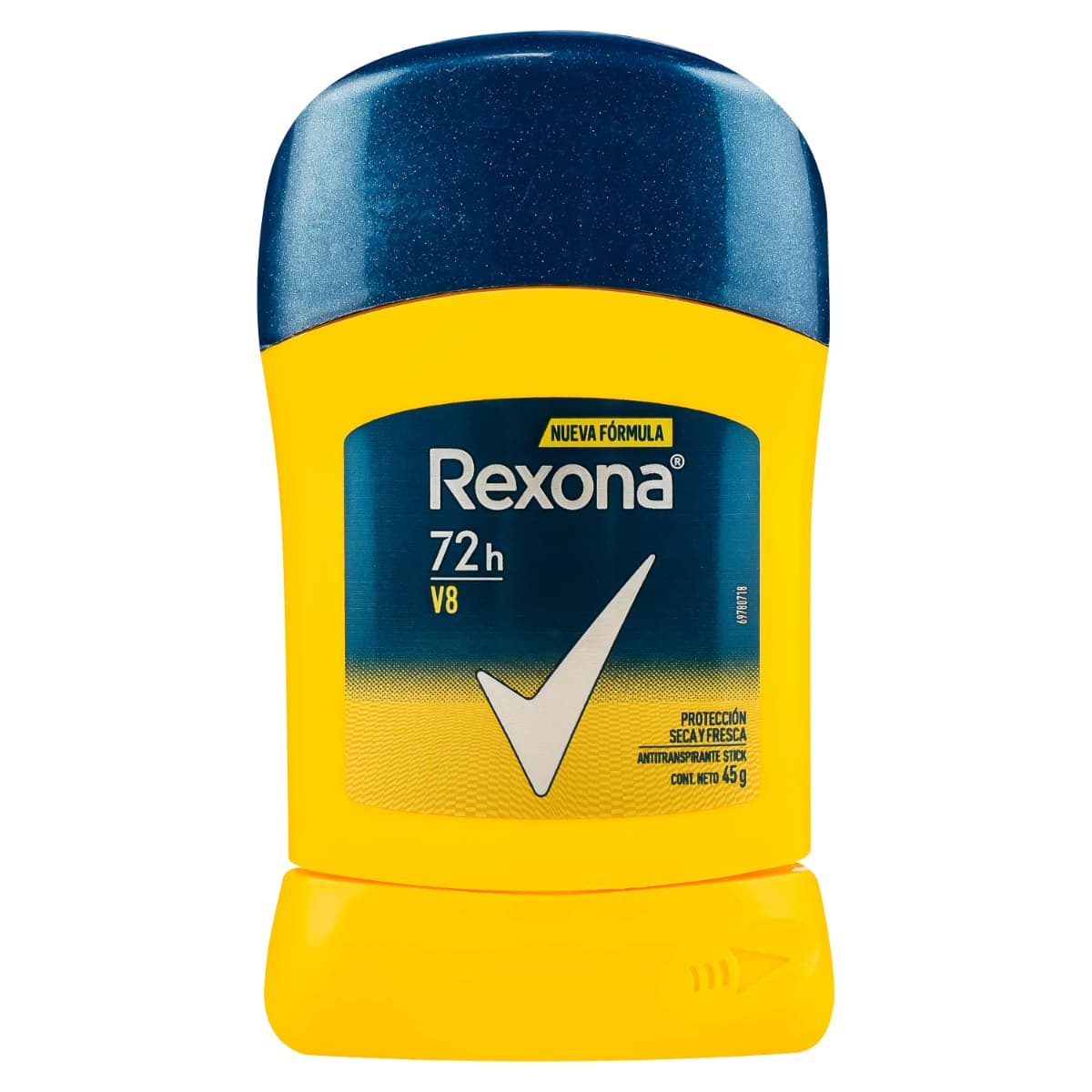 Antitranspirante en Barra Rexona Men V8 C/45 g