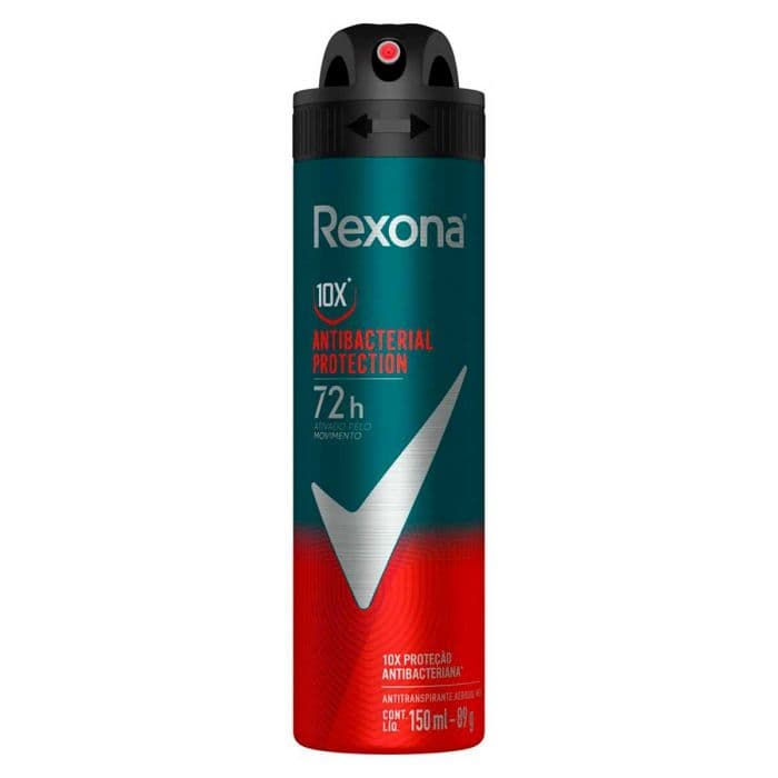Antitranspirante en Spray Rexona Men Antibacterial Proteccion C/150 mL
