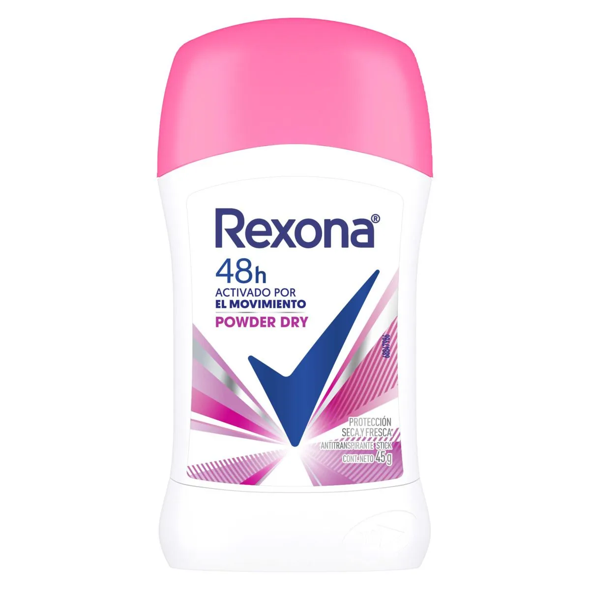 Antitranspirante en Barra Rexona Powder Dry C/45 g