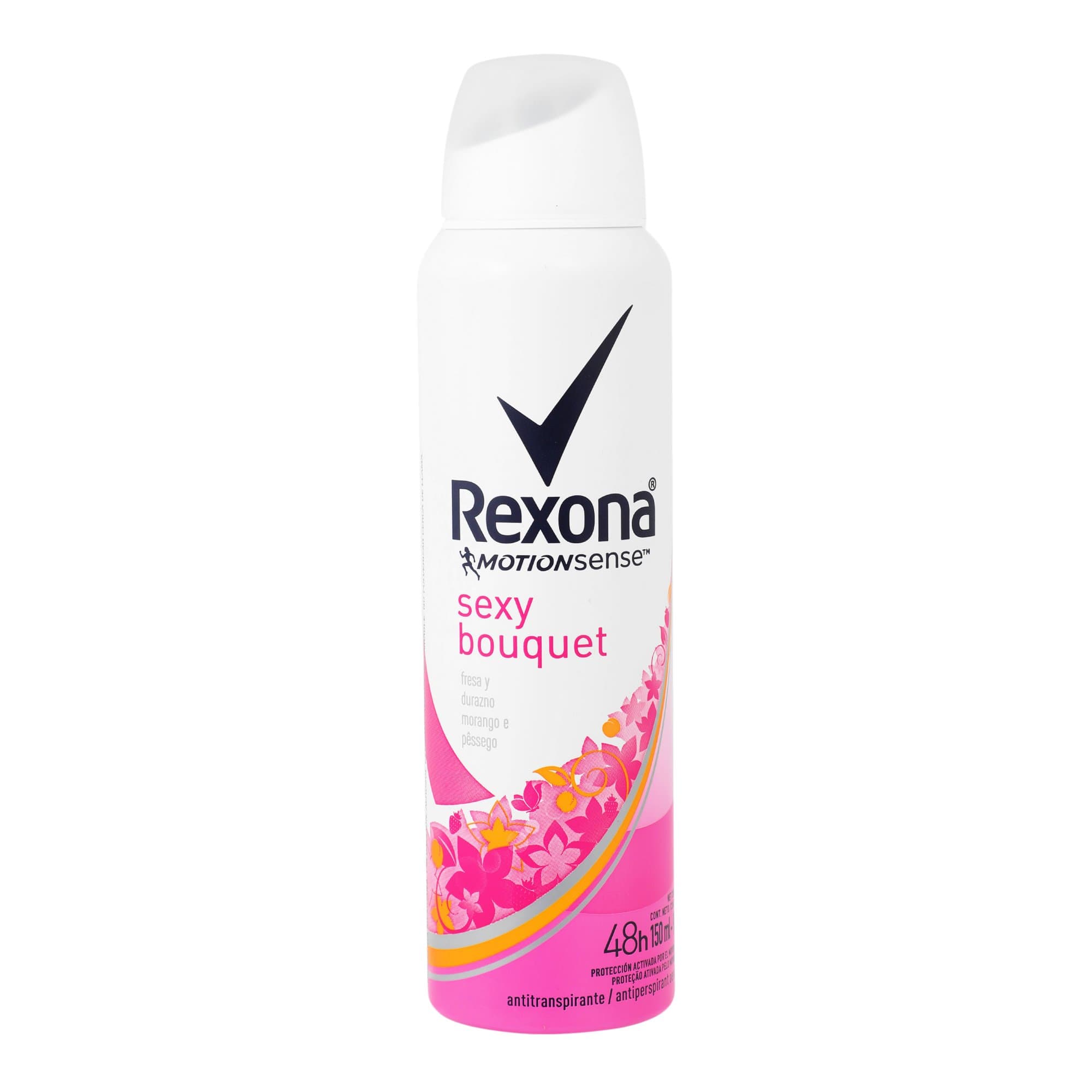 Antitranspirante en Aerosol Rexona Sexy Bouquet C/150 mL