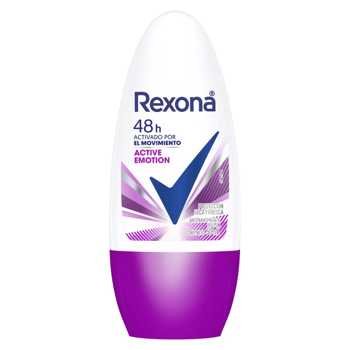 Antitranspirante Roll-On Rexona Active Emotion C/50 mL