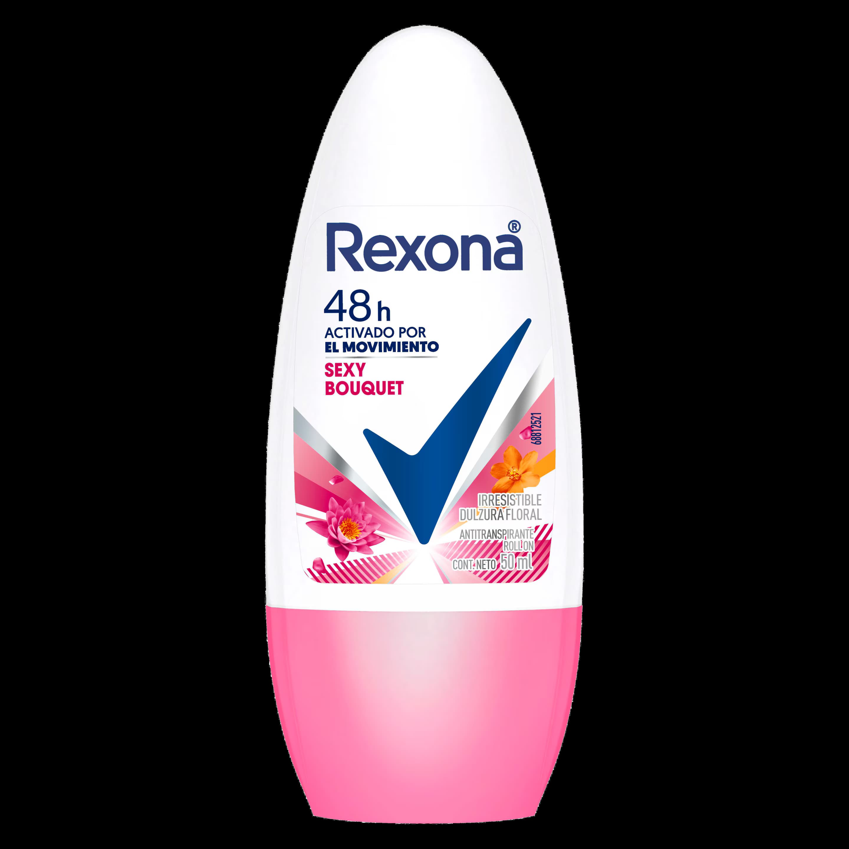 Antitranspirante Roll On Rexona Sexy Bouquet C/50 mL