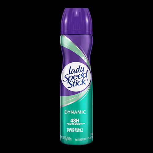 Antitranspirante en Aerosol Lady Speed Stick Dynamic 24/7 Spray C/150 mL