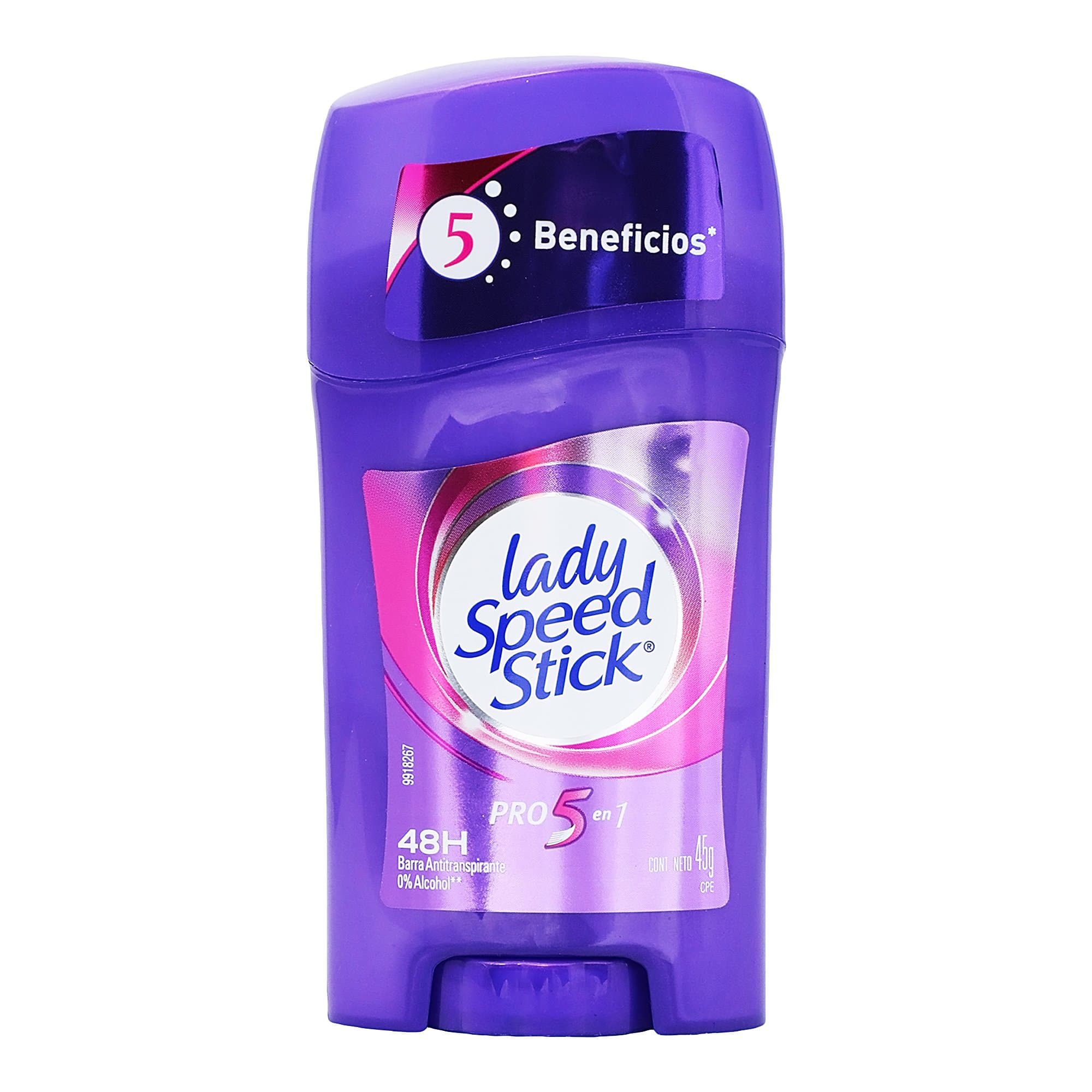 Antitranspirante en Barra Lady Speed Strick Pro 5 en 1 C/45 g