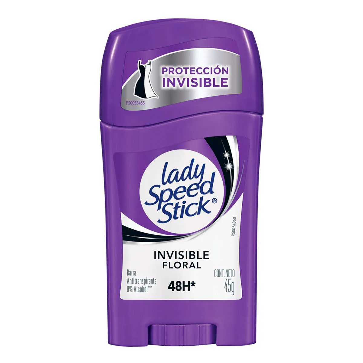 Antitranspirante en Barra Lady Speed Stick Invisible Floral C/45 g