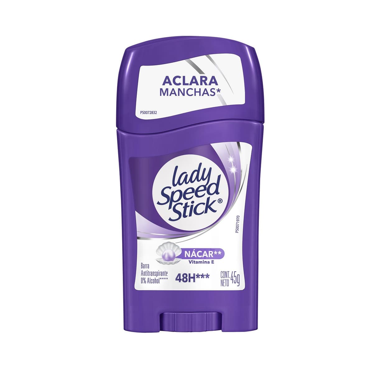 Antitranspirante en Barra Lady Speed Stick Derma Vitamina E C/45 g