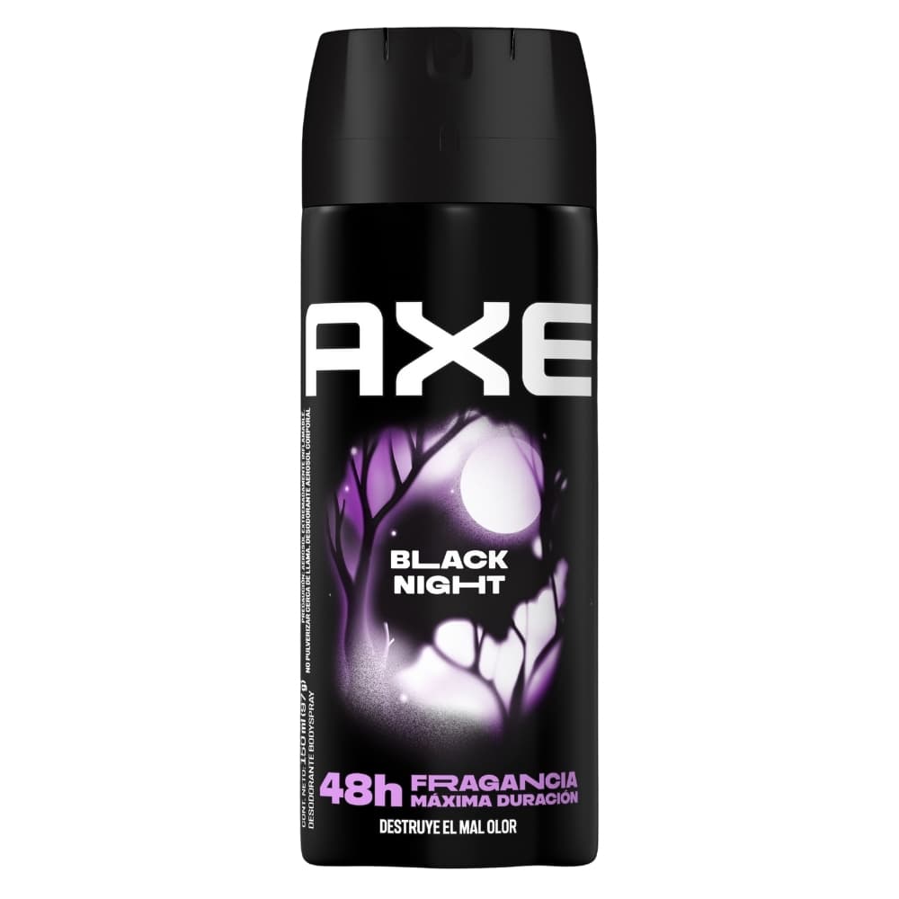 Desodorante Axe Aerosol Black Night C/150 mL