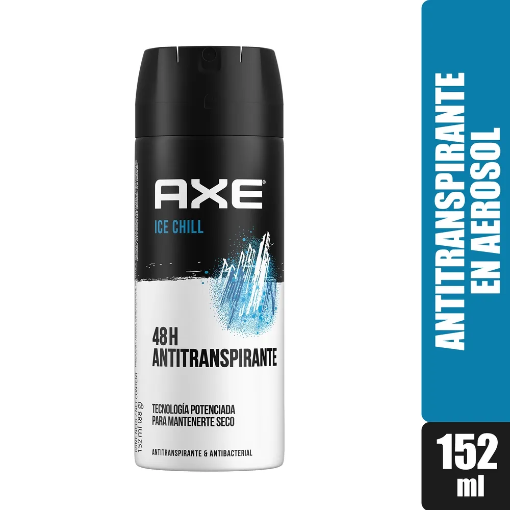 Antitranspirante Axe Aerosol Ice Chill C/152 mL