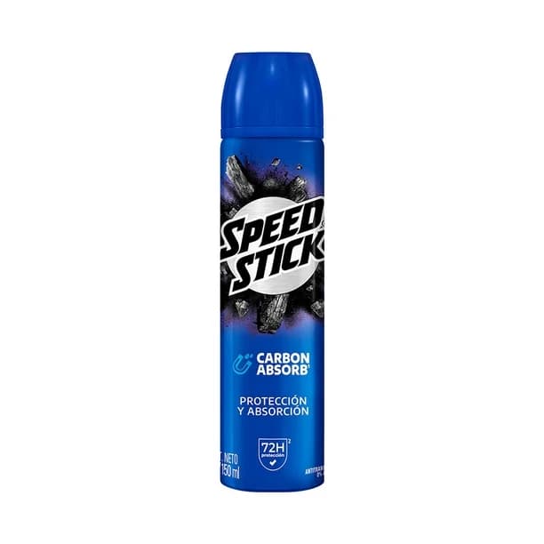 Desodorante Speed Stick Spray CARBON ACTIVE C/150 mL