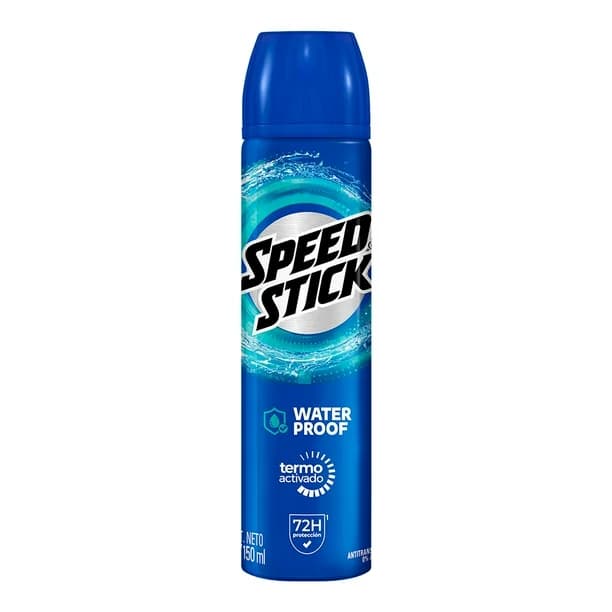 Desodorante Speed Stick Spray WATER PROOF C/150 mL