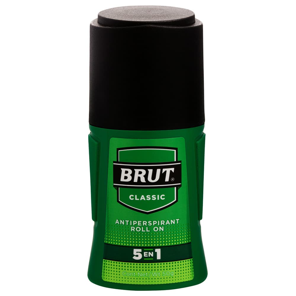 Antitranspirante Roll-On 5 en 1 Brut Classic C/50 g