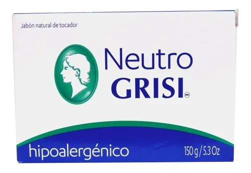 Jabón en Barra Grisi Neutro Hipoalergénico C/150 g