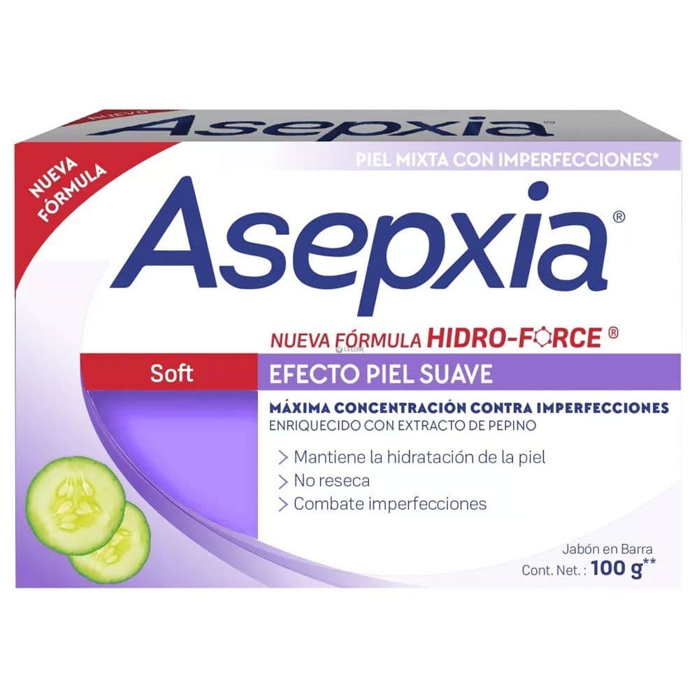 Jabon en Barra Asepxia Super Coco C/100 g