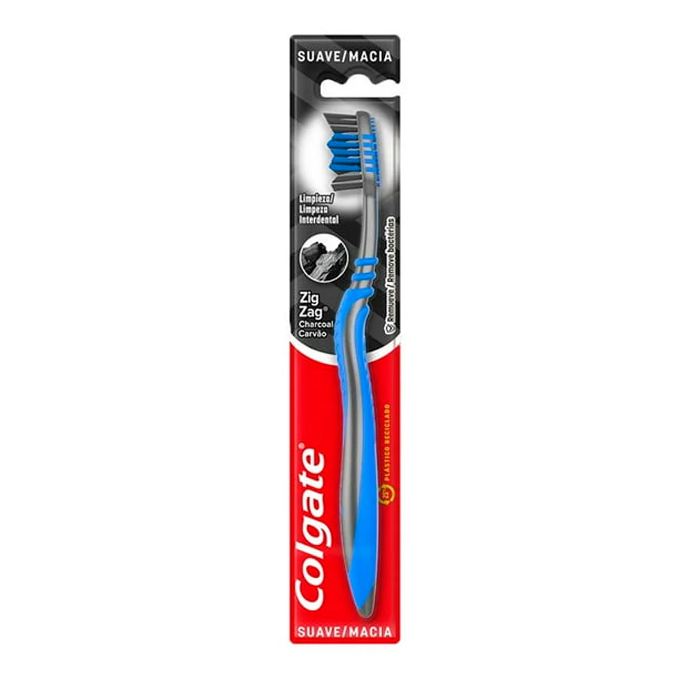 Cepillo Dental Colgate ZigZag Charcool