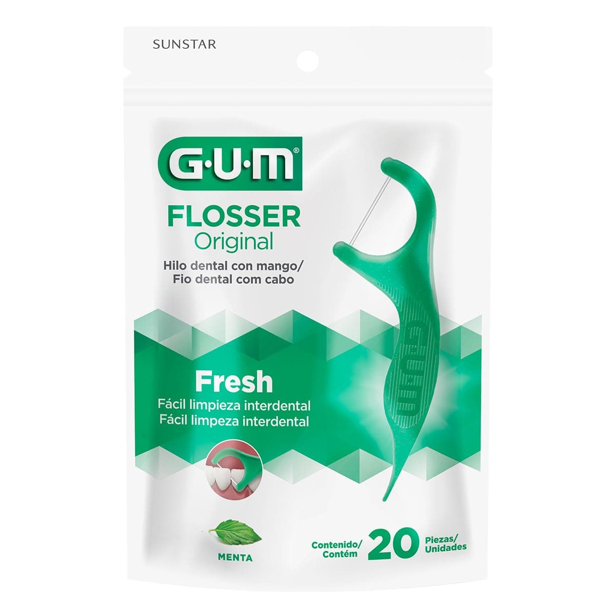 Hilo Dental GUM Flosser Original C/20 pzas