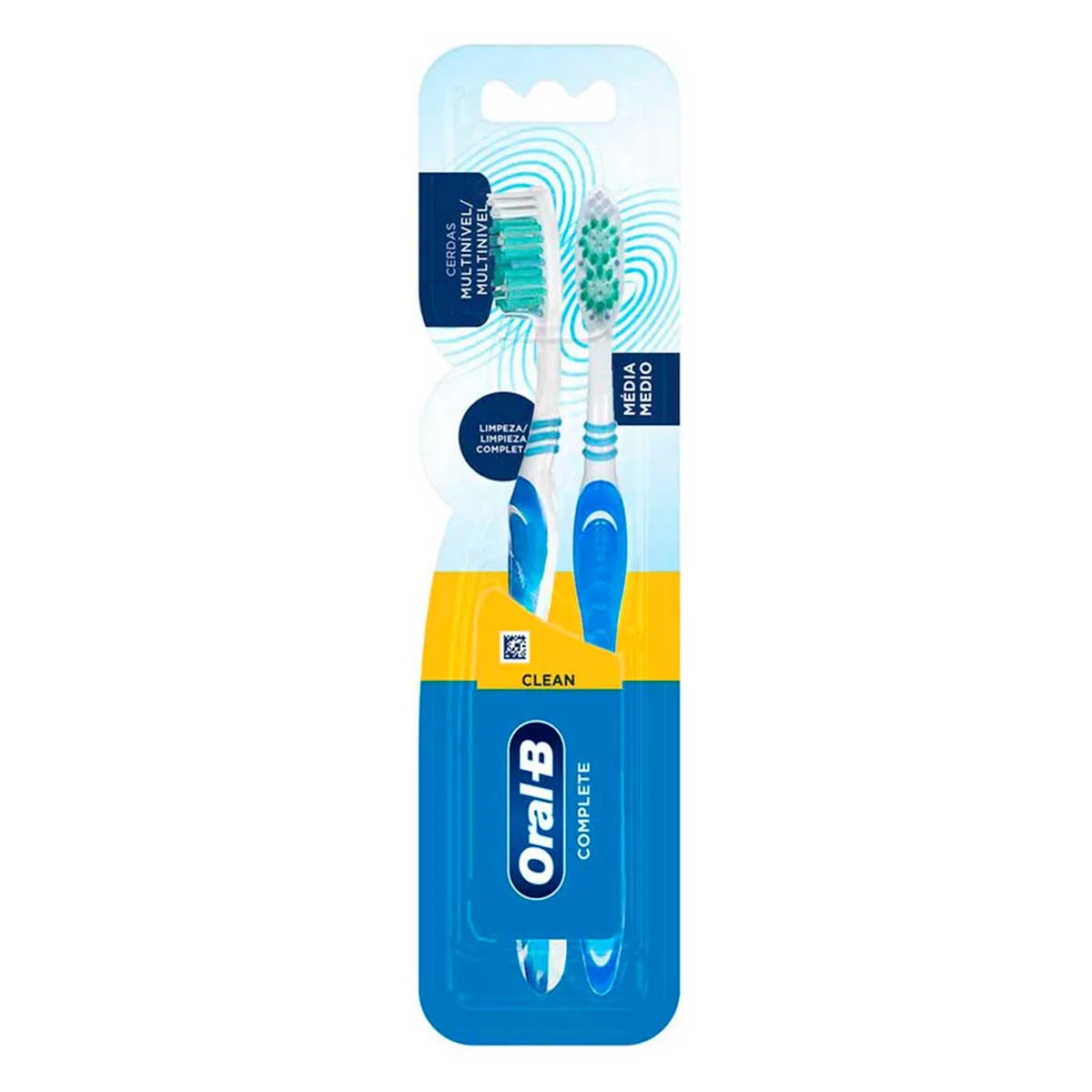 Cepillo Dental Oral-B Clean Complete C/2 piezas