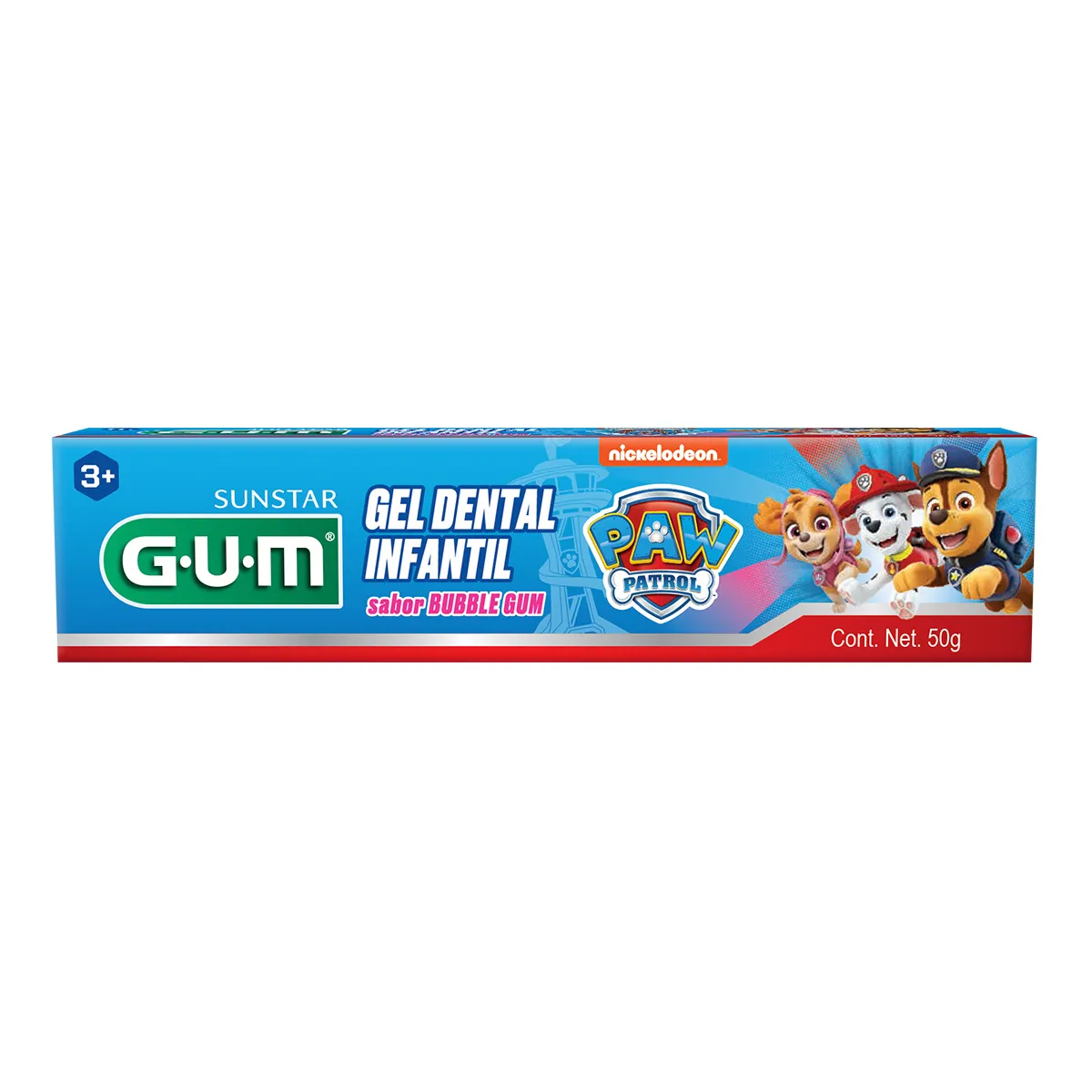 Pasta Dental Gum Paw Patrol Bubble C/50 g