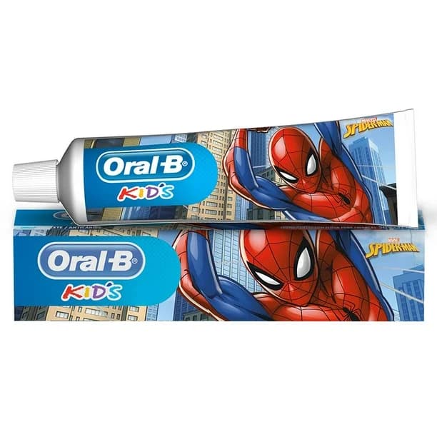 Pasta Dental ORAL B Kids Spiderman C/37 mL