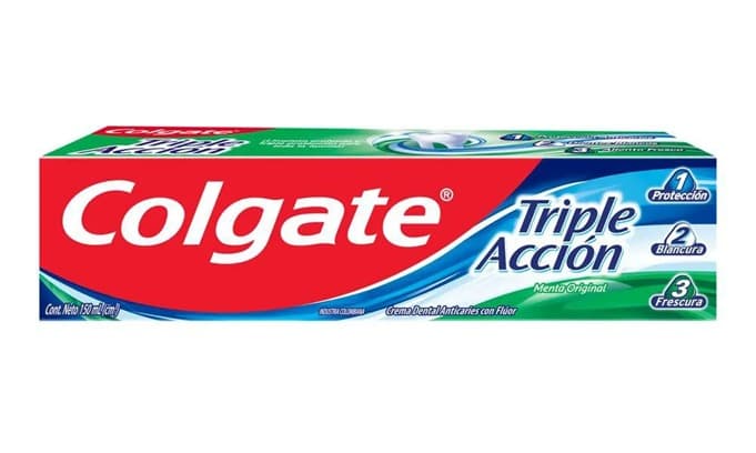 Pasta Dental Colgate Triple Accion 1 C/150 mL