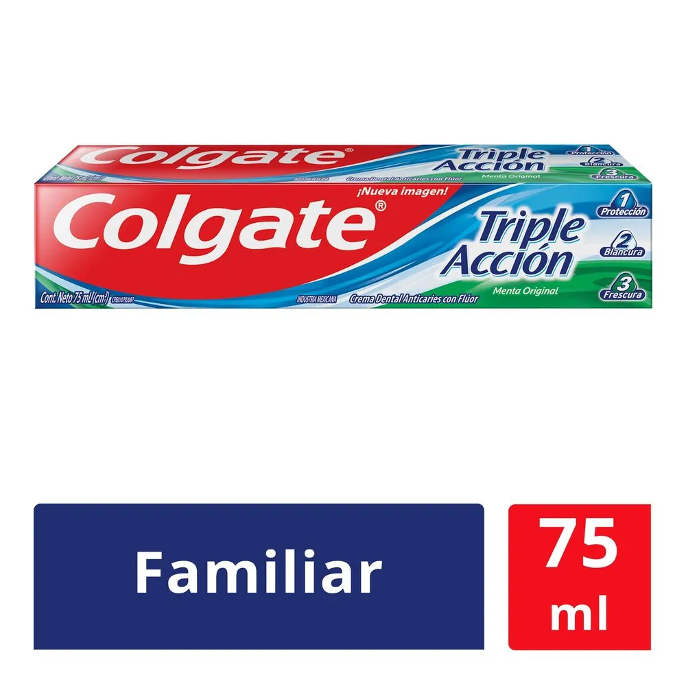 Pasta Dental Colgate Triple Accion C/75 mL