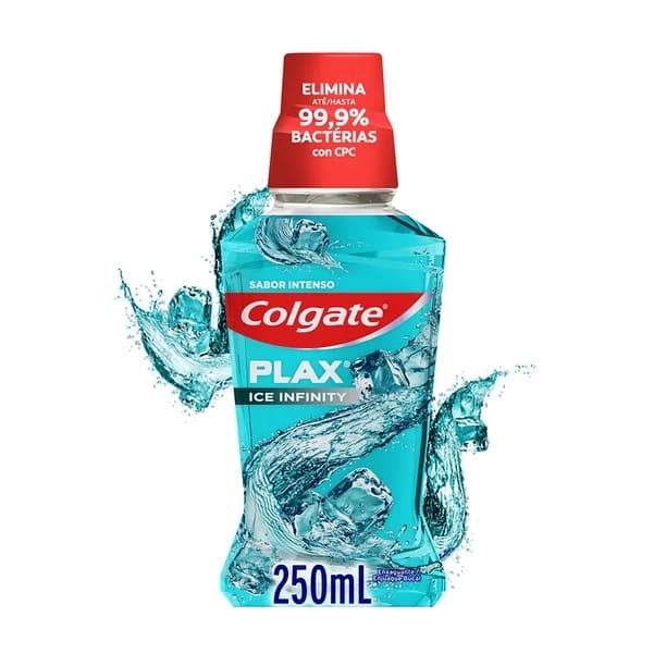Enjuague Bucal Colgate Plax Ice Infinity C/250 mL