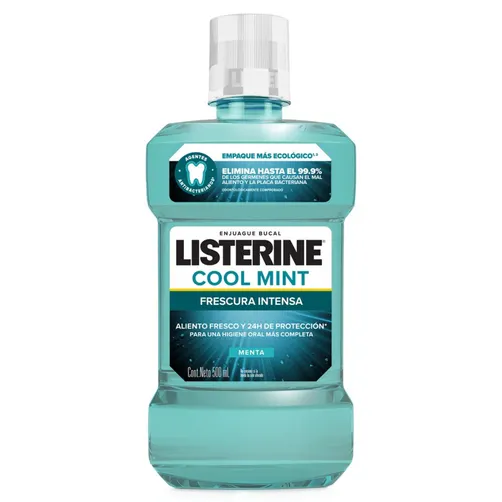 Enjuague Bucal Listerine Cool Menta C/500 mL