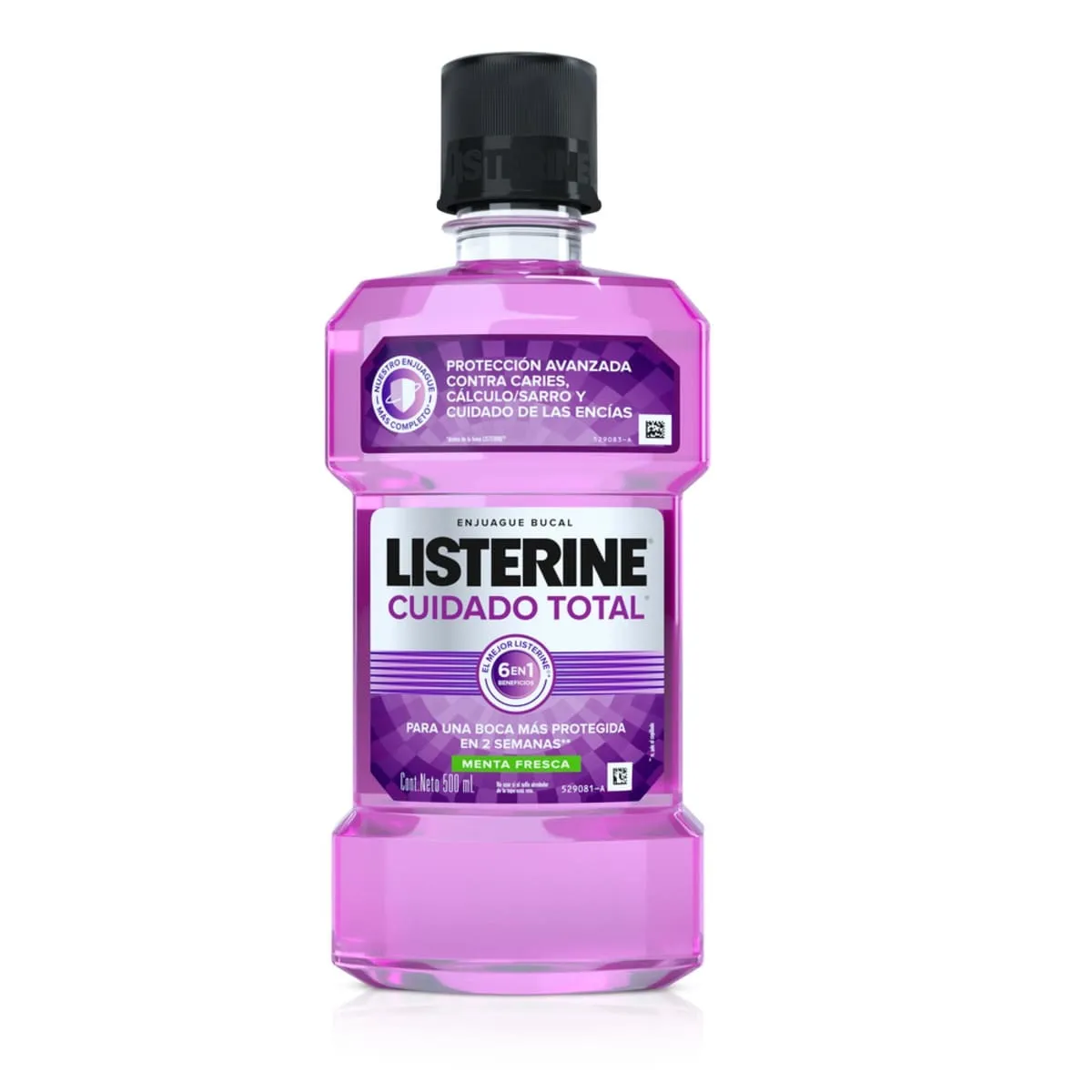 Enjuague Bucal Listerine Cuidado Total C/500 mL