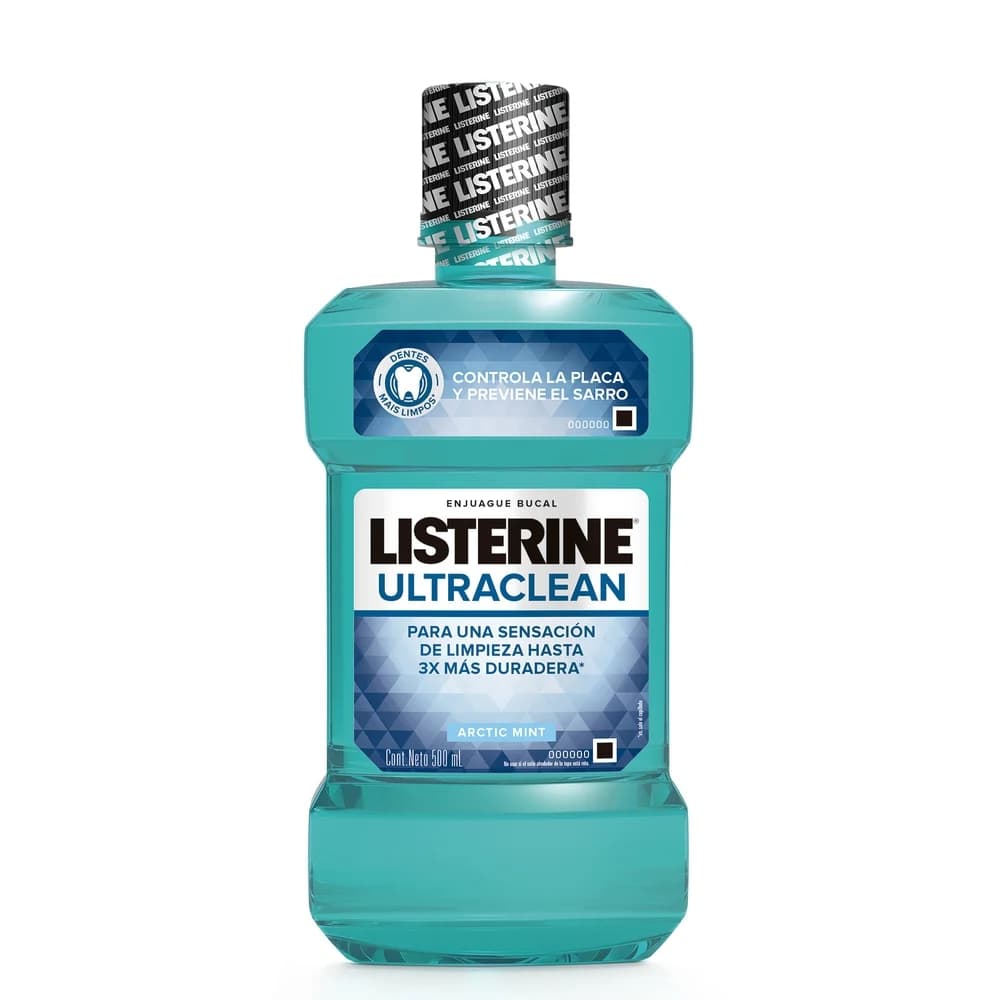 Enjuague Bucal Listerine Ultraclean Total C/500 mL