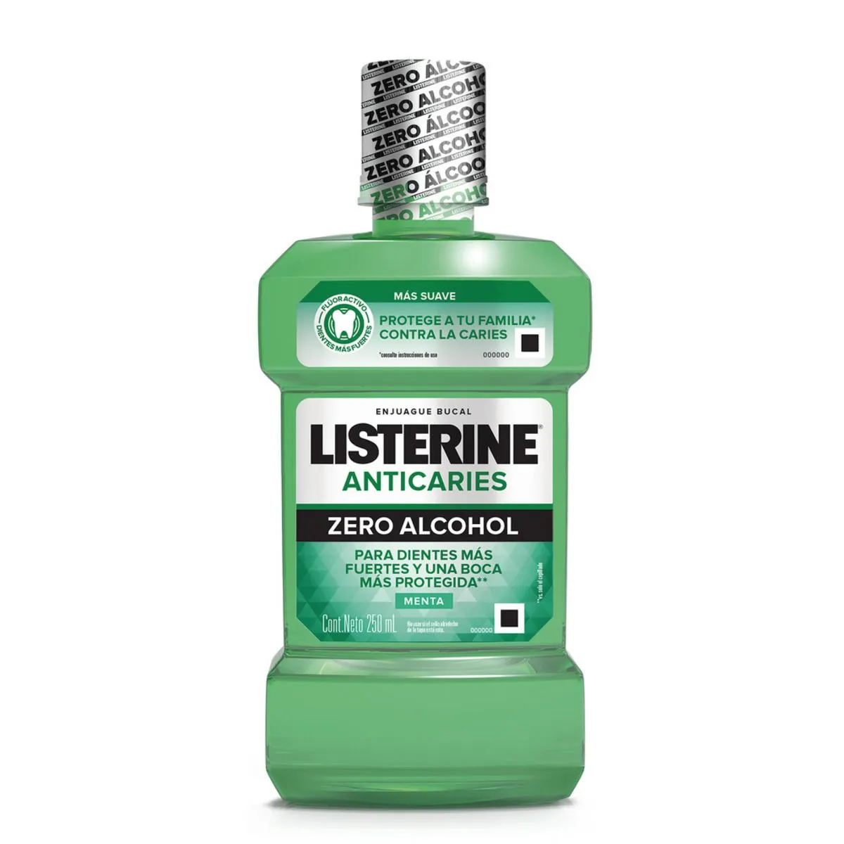Enjuague Bucal Listerine Anticaries Zero Alcohol C/250 mL