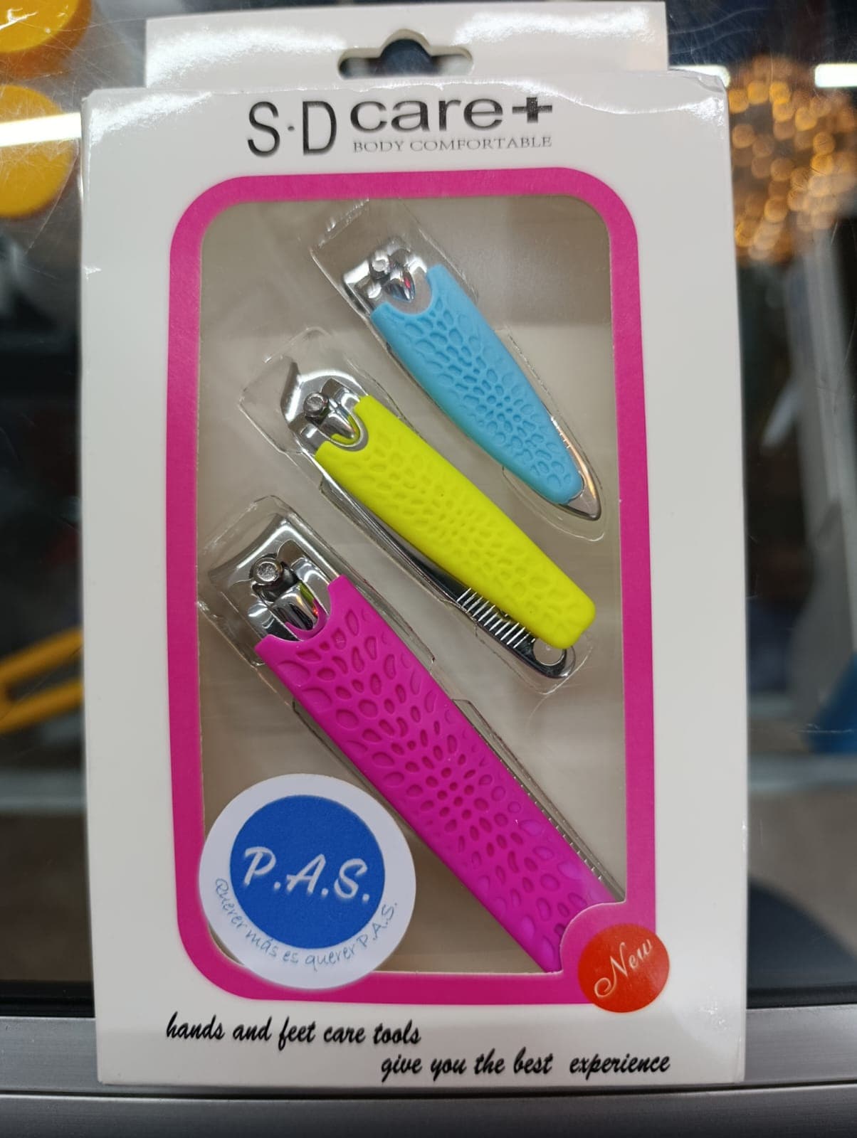 Set de Cortauñas PAS C/3 Pzas