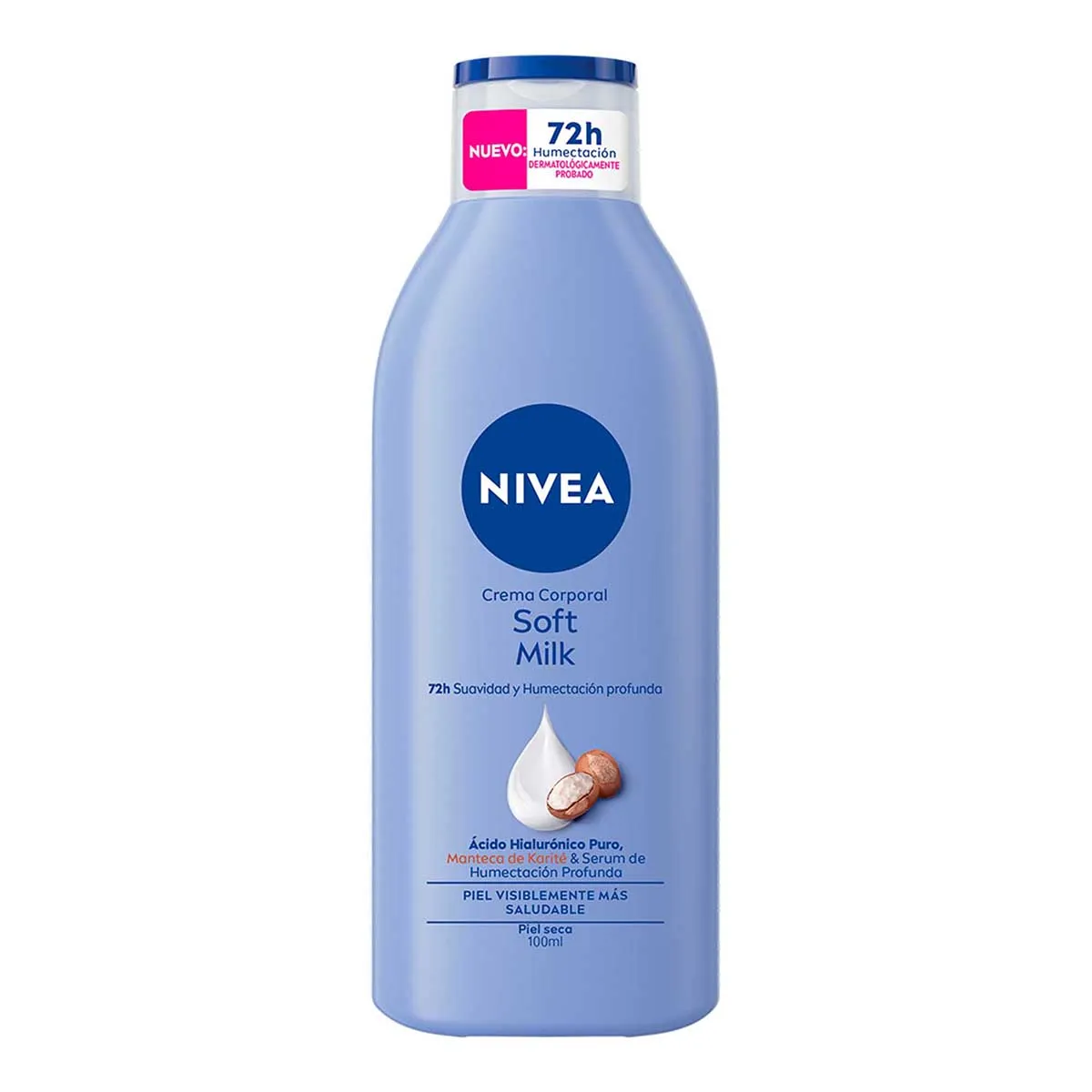 Crema Nivea Soft Milk Piel Seca C/100 mL