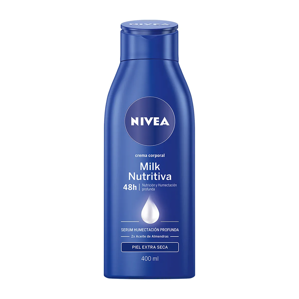 Crema Nivea Milk Nutritiva Piel Extra Seca C/400 mL