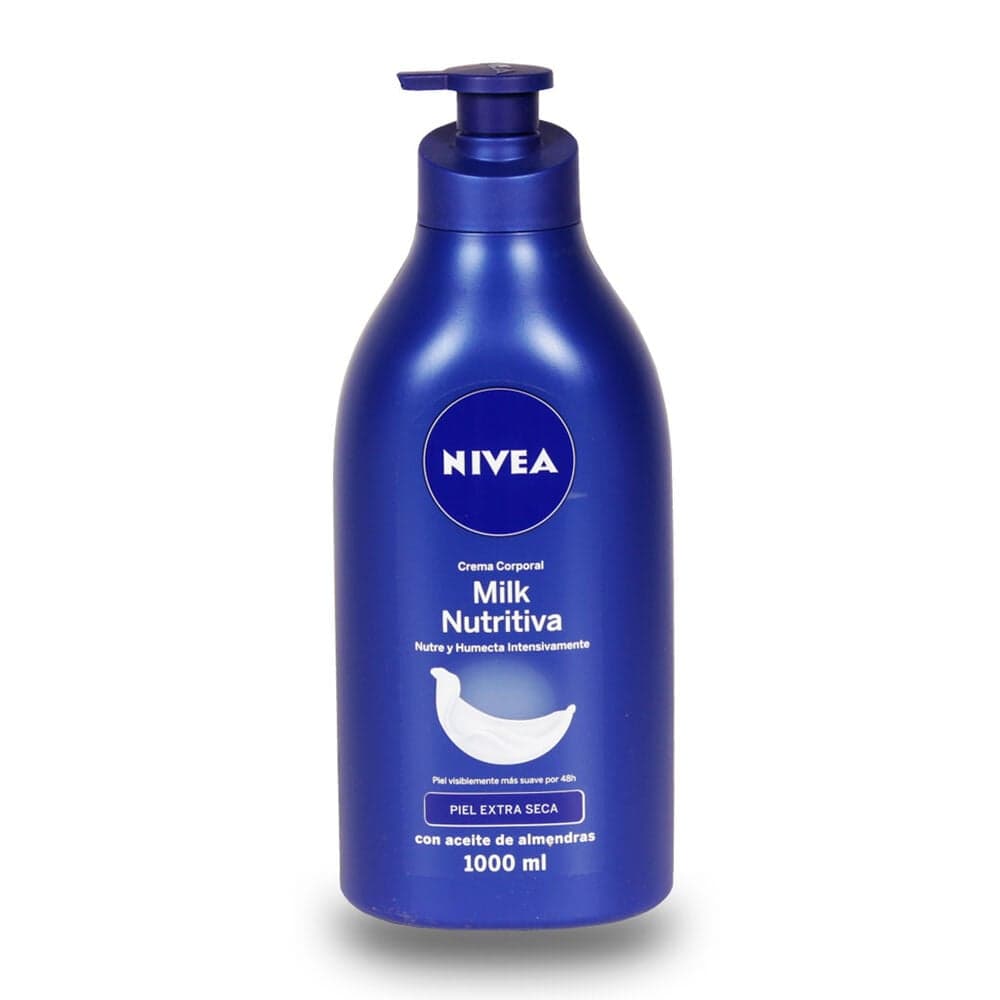 Crema Nivea Milk Nutritiva Piel Extra Seca C/1 L