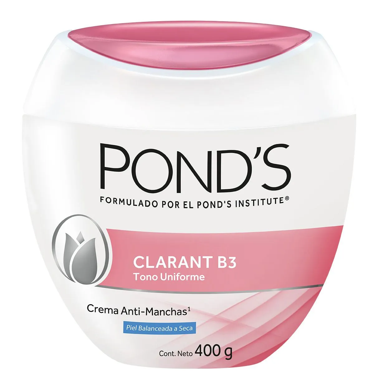 Crema Ponds Clarant B3 balanceado a seca C/400 g