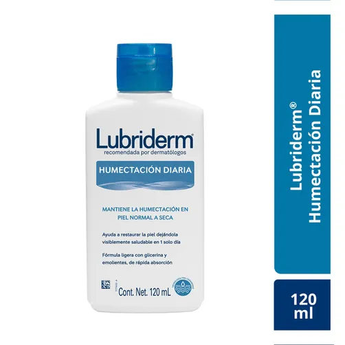 Crema Lubriderm Humectacion DIaria C/120 mL