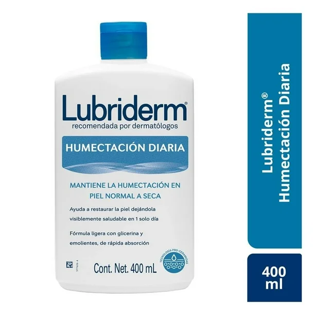 Crema Lubriderm Humectacion DIaria C/400 mL