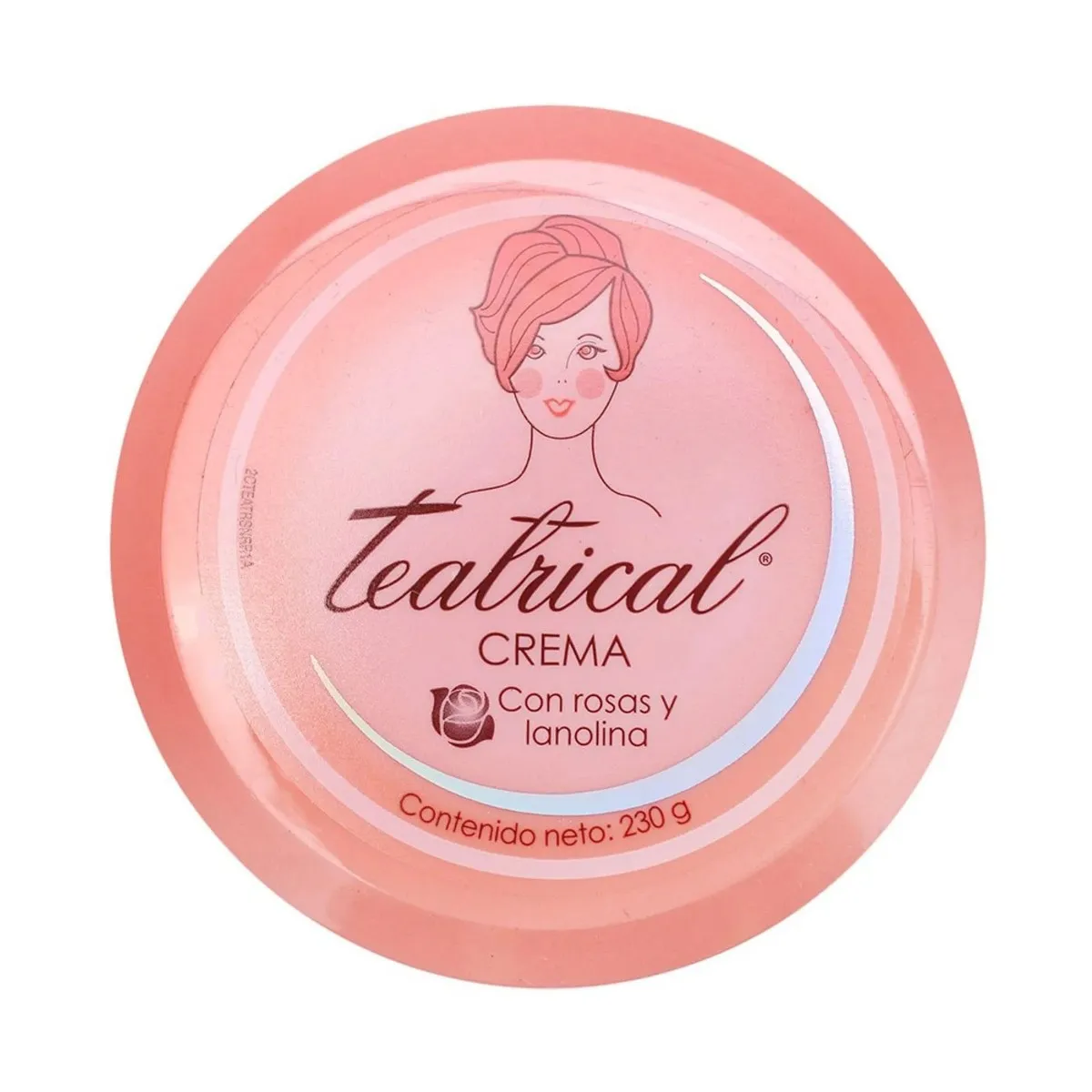 Crema Teatrical Rosas y Lanolina C/230 g