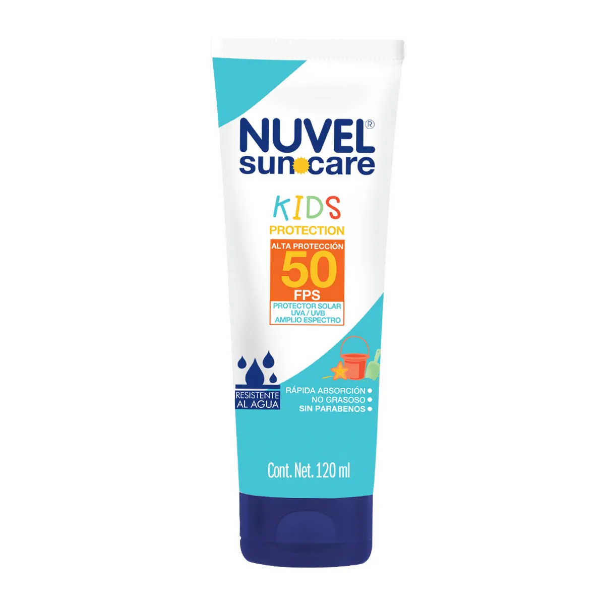 PROTECTOR SOLAR KIDS NUVEL SUNCARE C/120 ML