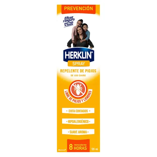 Herklin Nf Spray Repelente C/120 mL