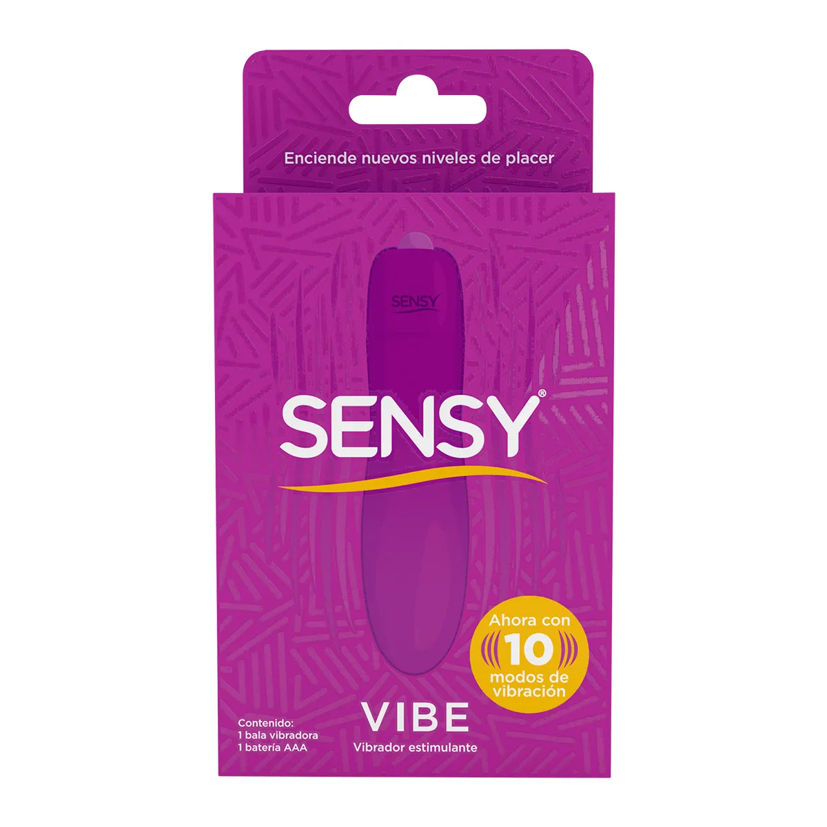 Sensy Vibe Vibrador Estimulante con Bateria Incluida