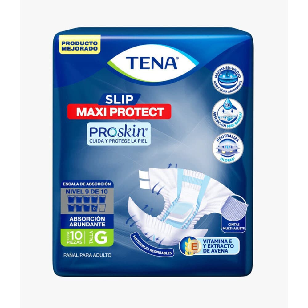 Pañales para Adulto TENA Slip Talla:G 10 piezas
