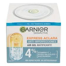 Crema Hidratante En Gel Garnier Express Aclara Anti-Imperfecciones 50 G