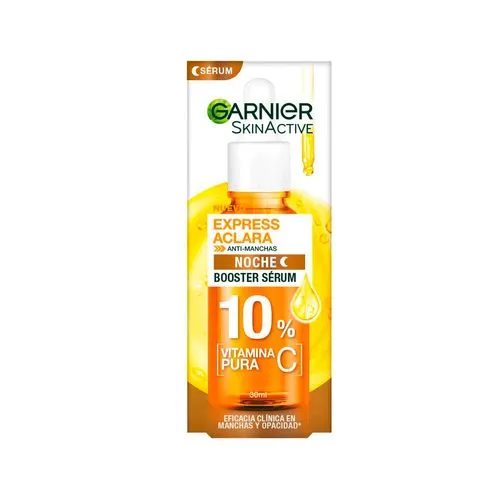 Serum Garnier Anti-Manchas Express Alcara 10% Vitamina C Pura C/30 mL