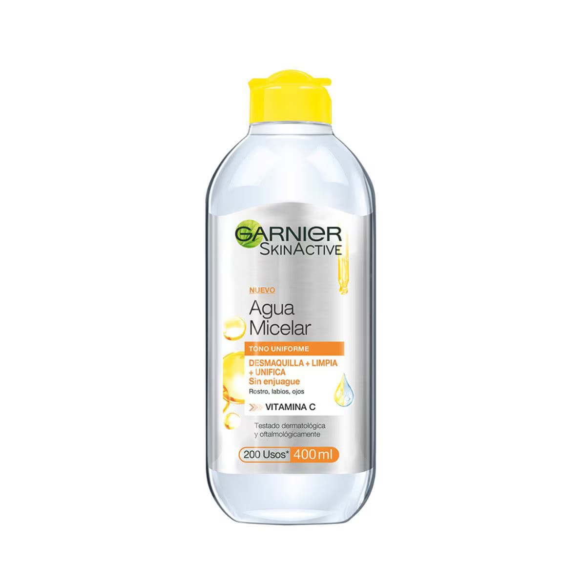 Agua Micelar Garnier Tono Unificante C/400 mL