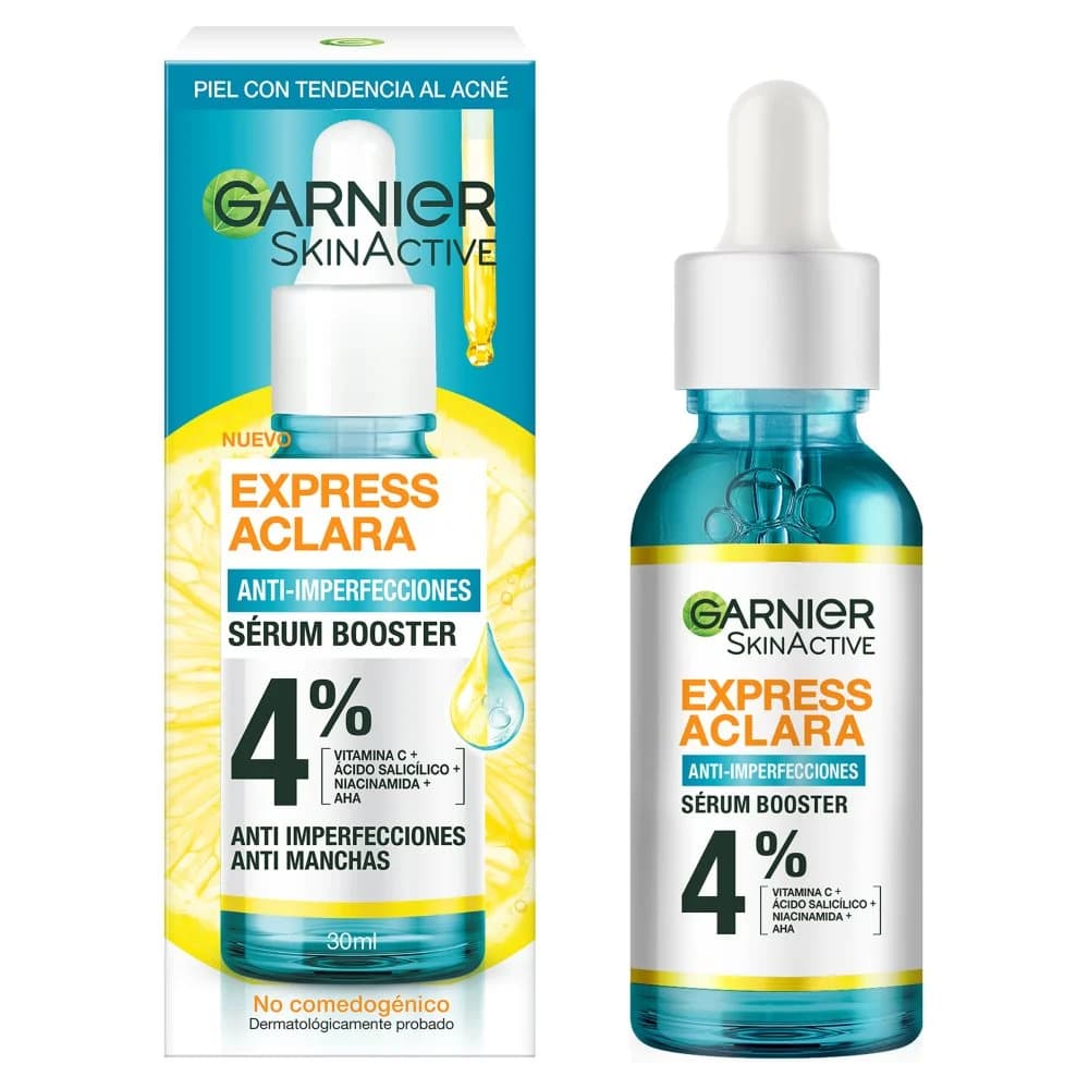 Garnier SKINACTIVE Ácido Salicílico Express Aclara C/30 mL