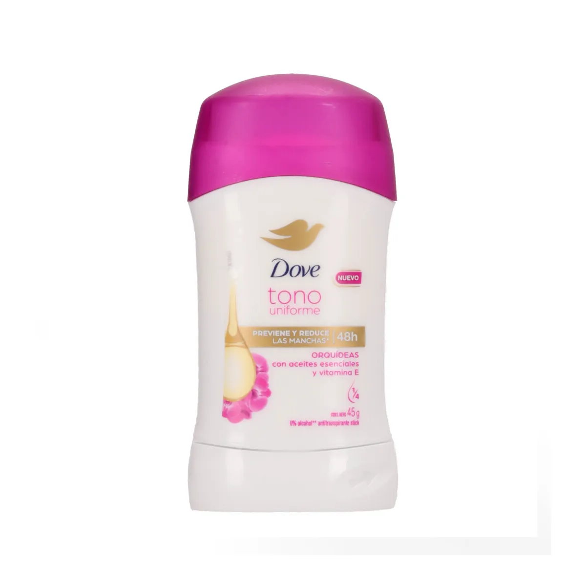 Desodorante en Barra Dove Tono Uniforme Orquideas 45 g