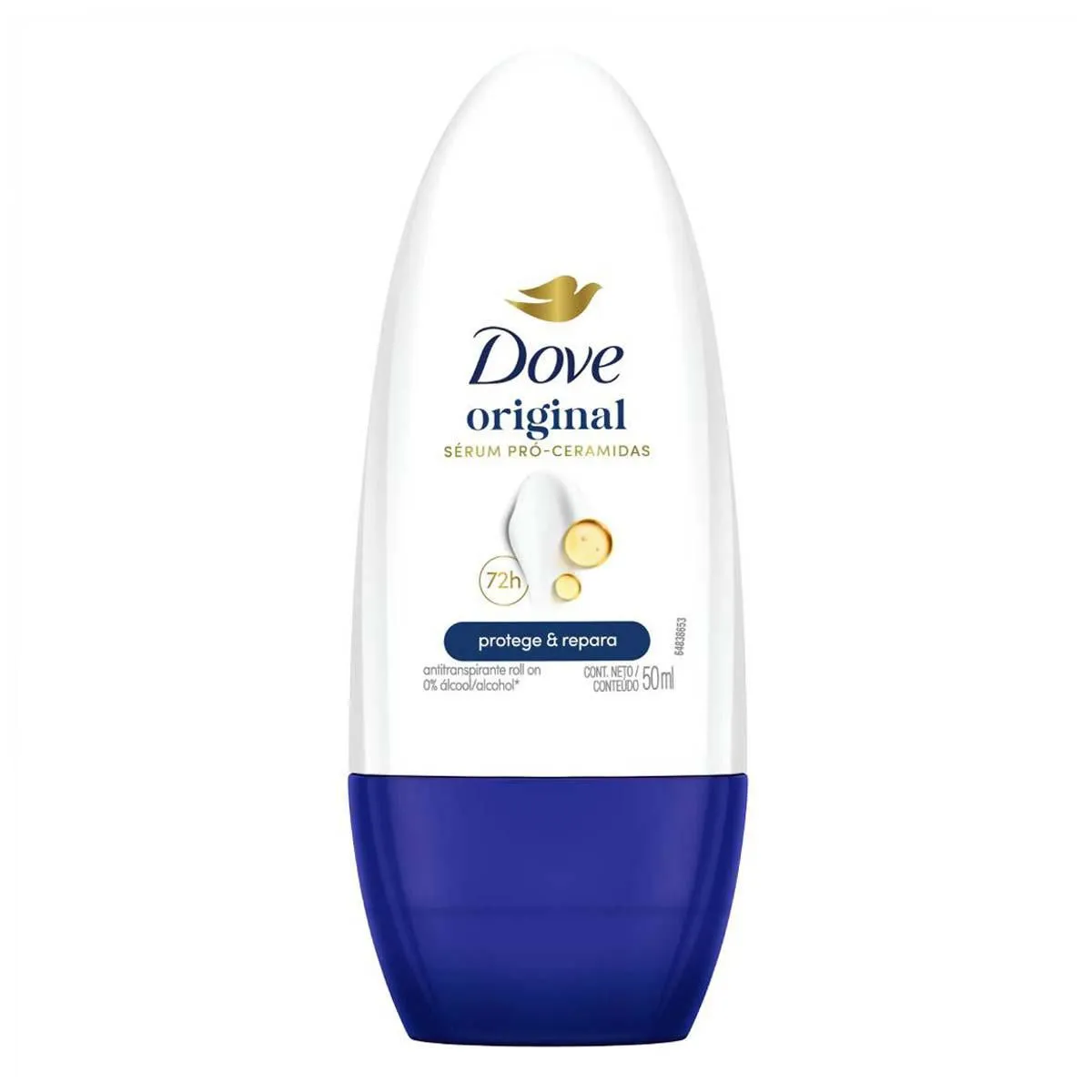 Antitranspirante Roll-On Dove Original C/50 ml