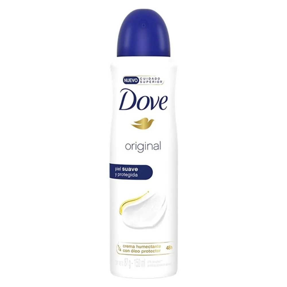 Antitranspirante en Aerosol Dove Original 150 ml