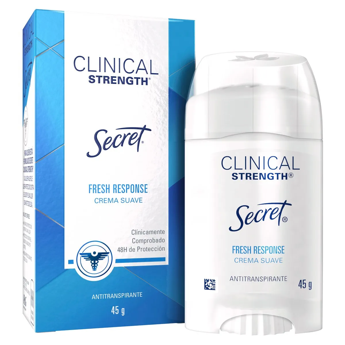 Antitranspirante en Barra Secret Clinical Strength Fresh Response 45 g