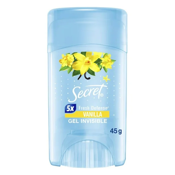 Antitranspirante en Gel Secret Vanilla 45 g